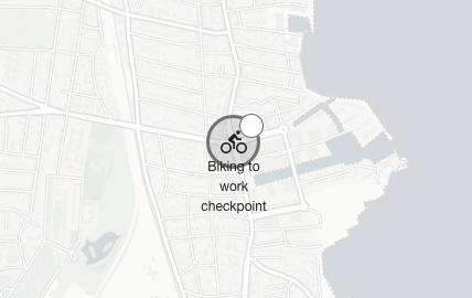 Passive zone on a map